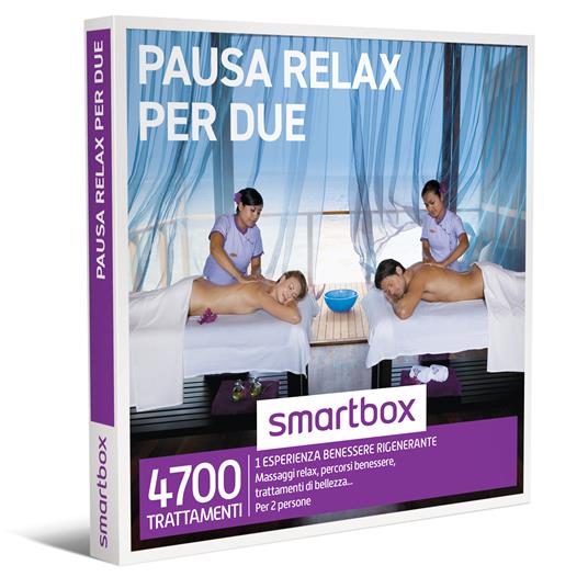 SMARTBOX - Pausa relax per due - Cofanetto regalo - 1 esperienza benessere  per 2 persone - Smartbox - Idee regalo | laFeltrinelli