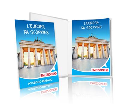 EMOZIONE3 - L'Europa da scoprire - Cofanetto regalo - 1 notte con colazione per 2 persone - 2