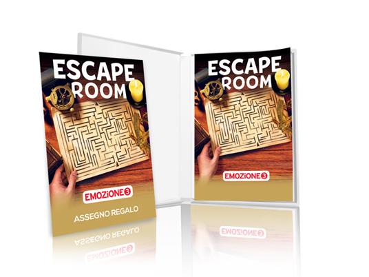 EMOZIONE3 - Escape Room - Cofanetto regalo - 1 avventura in Escape Room da 4 a 7 persone - 2