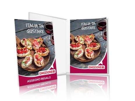 EMOZIONE3 - Italia da gustare - Cofanetto regalo - 1 degustazione per 2 persone - 2