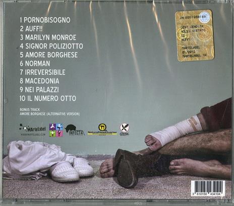 Auff - CD Audio di Management del Dolore Post-Operatorio - 2