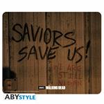 The Walking Dead. Mousepad. Saviors Save Us