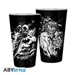 Abystyle - Dc Comics - Bicchiere Xxl - 500 Ml - Batman & Joker - Dark Knight