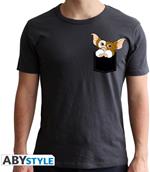 Gremlins: Pocket Gizmo Dark Grey (T-Shirt Unisex Tg. S)