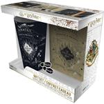 Harry Poter Bicchiere 400ml + Spilla + Pocket Notebook Marauder's Map (ABYPCK187)