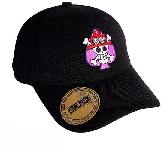 Cap / Cappellino. One Piece: ABYstyle - Ace's Skull Black - 2