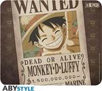 One Piece: ABYstyle - Wanted Luffy Flexible (Mousepad / Tappetino Mouse)