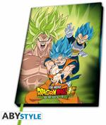 Dragon Ball A5 Notebook Broly Vs Goku & Vegeta (ABYNOT061)