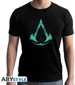 Assassin'S Creed: Valhalla Crest Black New Fit (T-Shirt Unisex Tg. L)