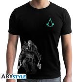 Assassin'S Creed: Viking Black (T-Shirt Unisex Tg. S)