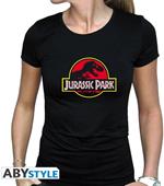 Jurassic Park: Logo Black (T-Shirt Donna Tg. XL)