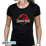 Jurassic Park: Logo Black (T-Shirt Donna Tg. S)