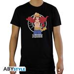 One Piece: Luffy New World Black Basic (T-Shirt Unisex Tg. S)