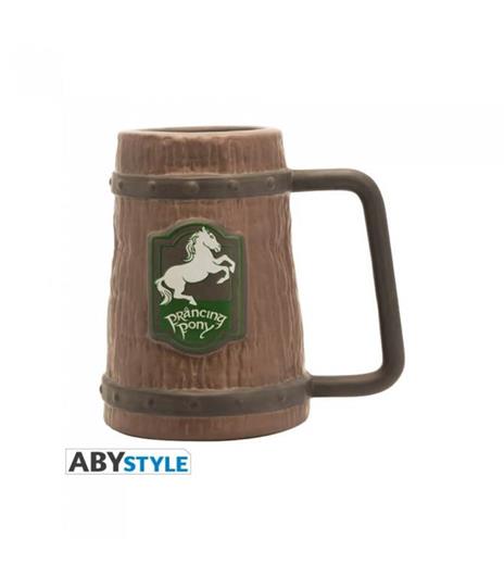 The Lord of the Rings 3D Tankard Prancing Pony - Boccale Signore degli Anelli Locanda Puledro Impennato - 450 ml - Abystyle - 2