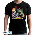 My Hero Academia: Group Black New Fit (T-Shirt Unisex Tg. S)