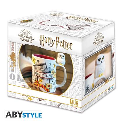 Harry Potter Tazza 3d Hedwige & Privet Drive