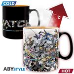 Overwatch: ABYstyle - Heros (Mug Heat Change 460 ml / Tazza Termosensibile)