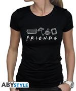 Friends: Black Basic (T-Shirt Donna Tg. M)