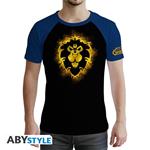 World Of Warcraft: Alliance Yellow & Black Premium (T-Shirt Unisex Tg. XL)