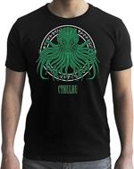 Cthulhu: Runic Cthulhu Black New Fit (T-Shirt Unisex Tg. L)