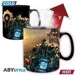 World Of Warcraft: ABYstyle - Azeroth (Mug Heat Change 460 ml / Tazza Termosensibile)