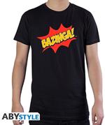 Big Bang Theory: Bazinga Black Basic (T-Shirt Unisex Tg. M)