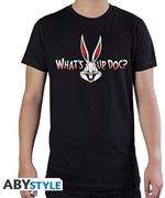 Looney Tunes: What'S Up Doc Black Basic (T-Shirt Unisex Tg. XS)