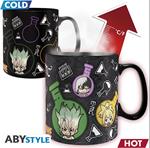 Dr Stone: ABYstyle - Group Formula (Mug Heat Change 460 ml / Tazza Termosensibile)