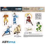 Avatar The Last Airbender: ABYstyle - Group (Stickers 16X11Cm 2 Fogli)