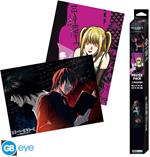 Abydco863 - Death Note - L Vs Light/misa - Set 2 Chibi Poster (52x38) Gadget