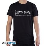 T-Shirt Unisex Tg. 2XL Death Note: Death Note Black Basic