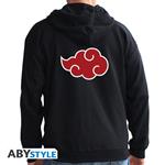 Felpa Con Cappuccio Unisex Tg. M Naruto Shippuden: Akatsuki Black