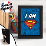 Dc Comics: The Good Gift - Superman - Family&Friends - I Am Superman (Frame Kraft 15x20Cm / Stampa In Cornice)