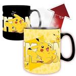 Tazza Cambia Colore Pokemon Pikachu Emotion