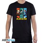 T-Shirt Unisex Tg. 2XL My Hero Academia: Heroes'' Colors Black Basic