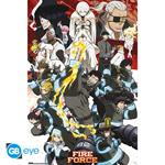 Fire Force: ABYstyle - Key Art Season 2 (Poster 91.5X61)