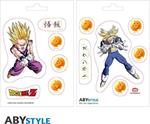 Dragon Ball Z: ABYstyle - Gohan & Trunks (Stickers 16X11Cm 2 Sheets)