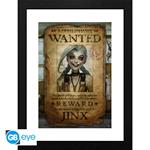 League Of Legends: Gb Eye - Jinx Wanted (Framed Print 30X40 / Stampa In Cornice)
