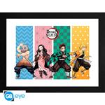 Demon Slayer: Gb Eye - Group (Framed Print 30X40 / Stampa In Cornice)