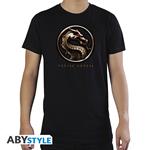 T-Shirt Unisex Tg. M Mortal Kombat: Logo Man