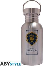 World Of Warcraft: ABYstyle - Alliance (Bottiglia Metallica / Canteen Steel Bottle)