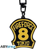 Fire Force: ABYstyle - Emblme 8eme Brigade (Keychain / Portachiavi)