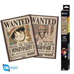 One Piece: GB Eye - Wanted Luffy & Ace (Set 2 Chibi Posters 52X38)