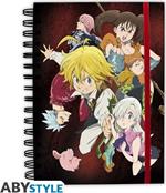 Seven Deadly Sins (The): ABYstyle - Meliodas And The Sins (Notebook Spirale)