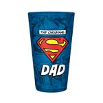 Dc Comics: The Good Gift - The Original S Dad (Large Glass 400Ml / Bicchiere)