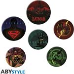 Dc Comics: ABYstyle - Justice League Logos (Badge Pack)