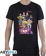 Jojo''s Bizarre Adventure: Group Black Basic (T-Shirt Unisex Tg. 2XL)