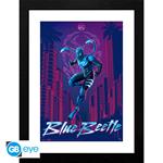 Dc Comics - Framed Print Blue Beetle Movie Poster (30X40) X2