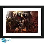 Diablo: GB Eye - Diablo IV - Nephalems  (Framed Print / Stampa In Cornice 30X40)