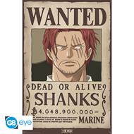 One Piece - Poster Maxi 91.5X61 - Wanted Shanks